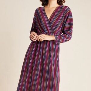 Gillian Pleated Midi Dress